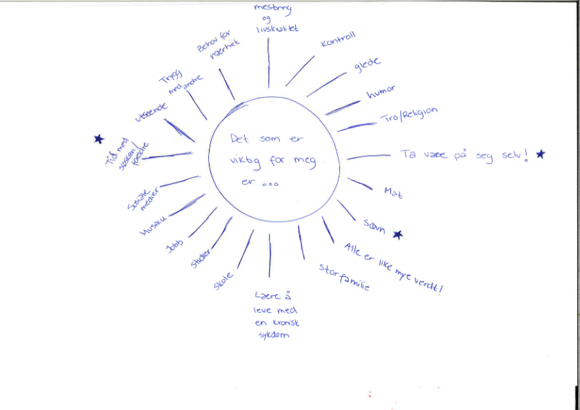 Eksempel på hvordan en soloppgave kan se ut
