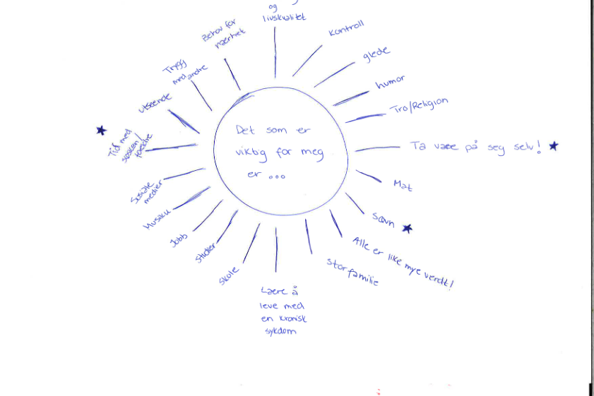 Eksempel på hvordan en soloppgave kan se ut