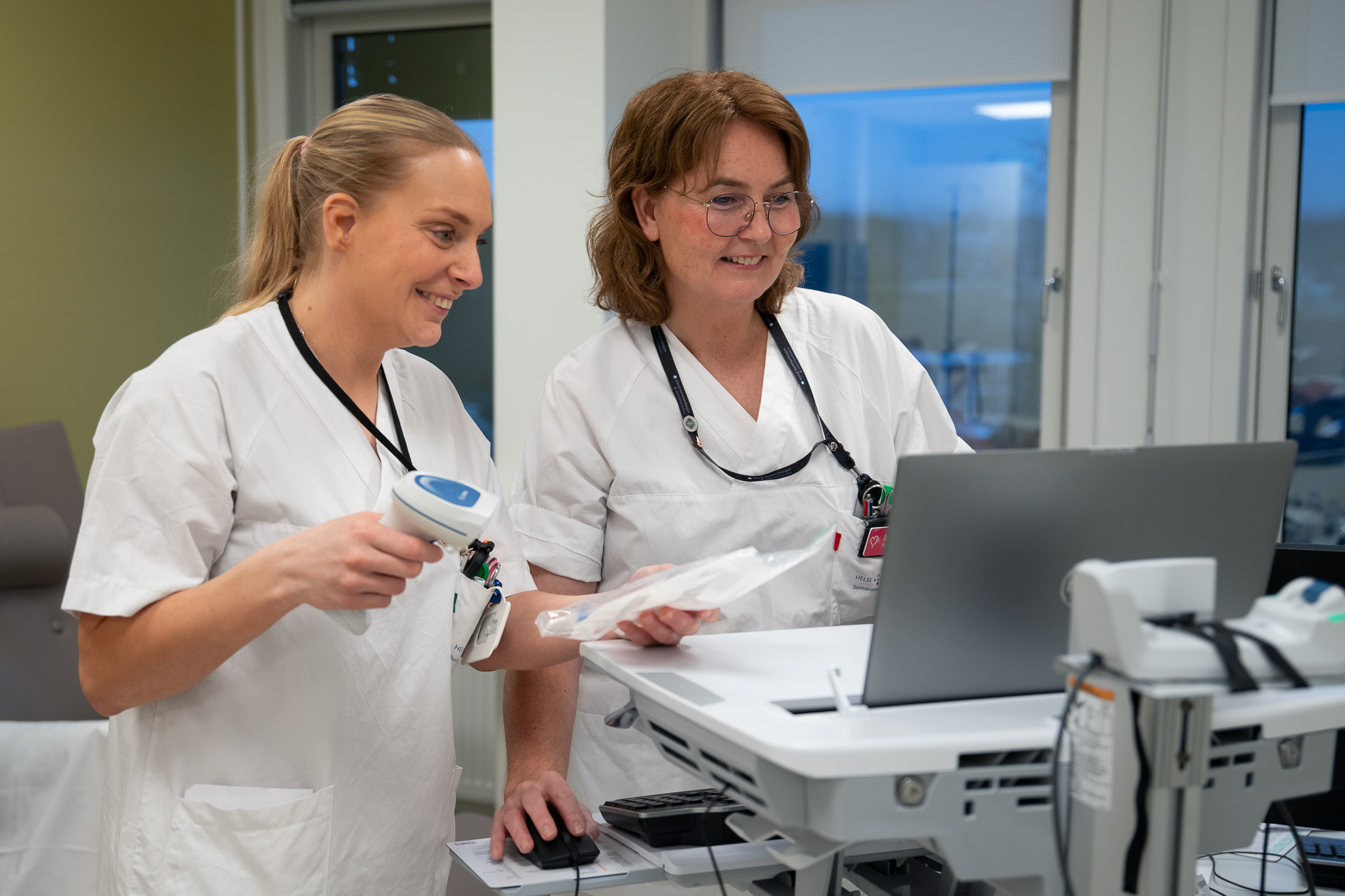 En lege og en pasient