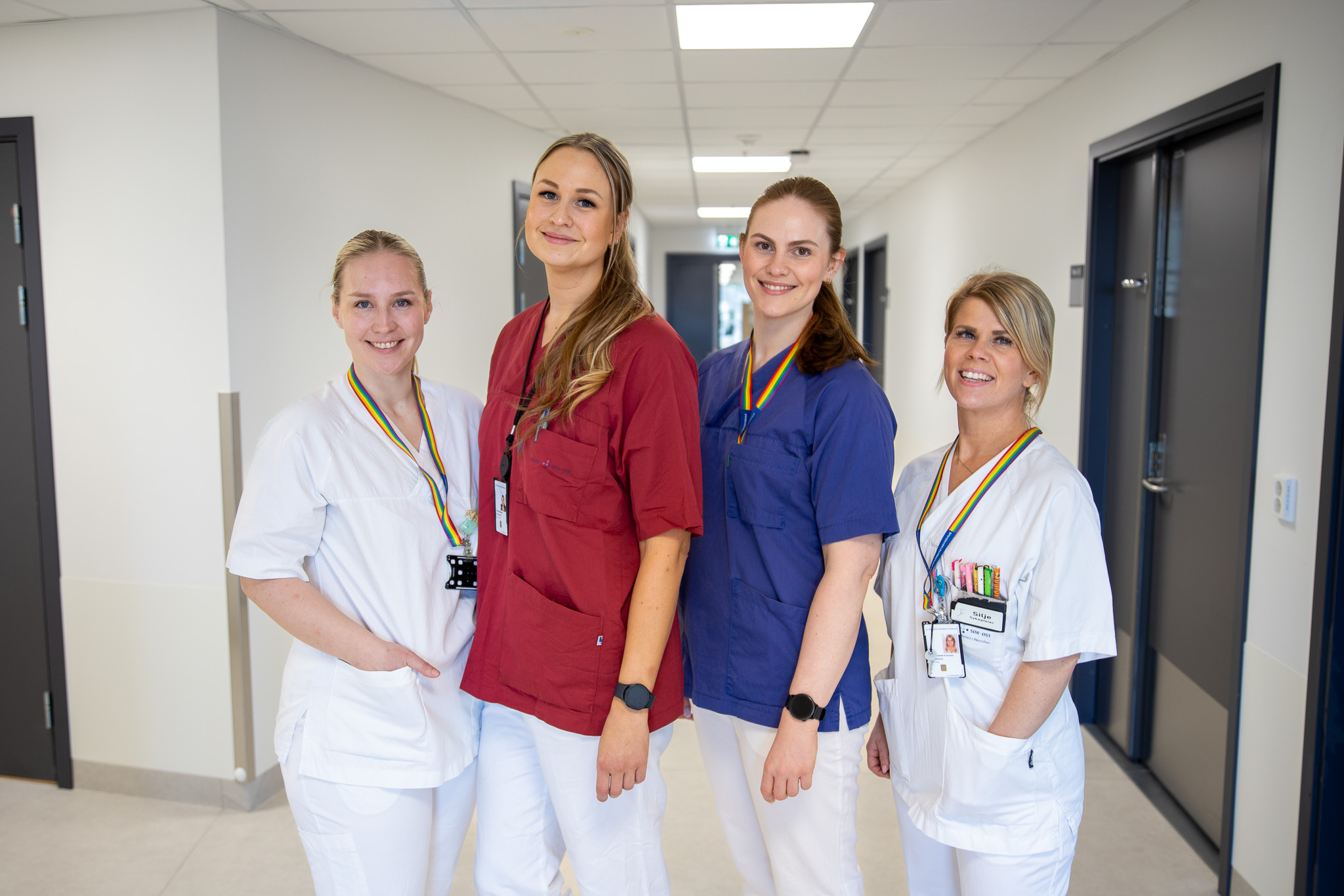 Gruppebilde av hjemmerehabiliteringsteamet