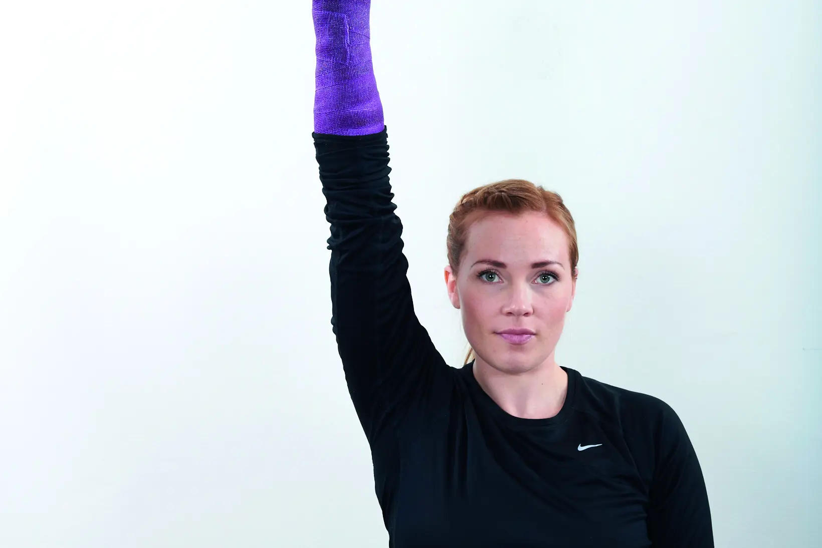 A person sitting on a chair