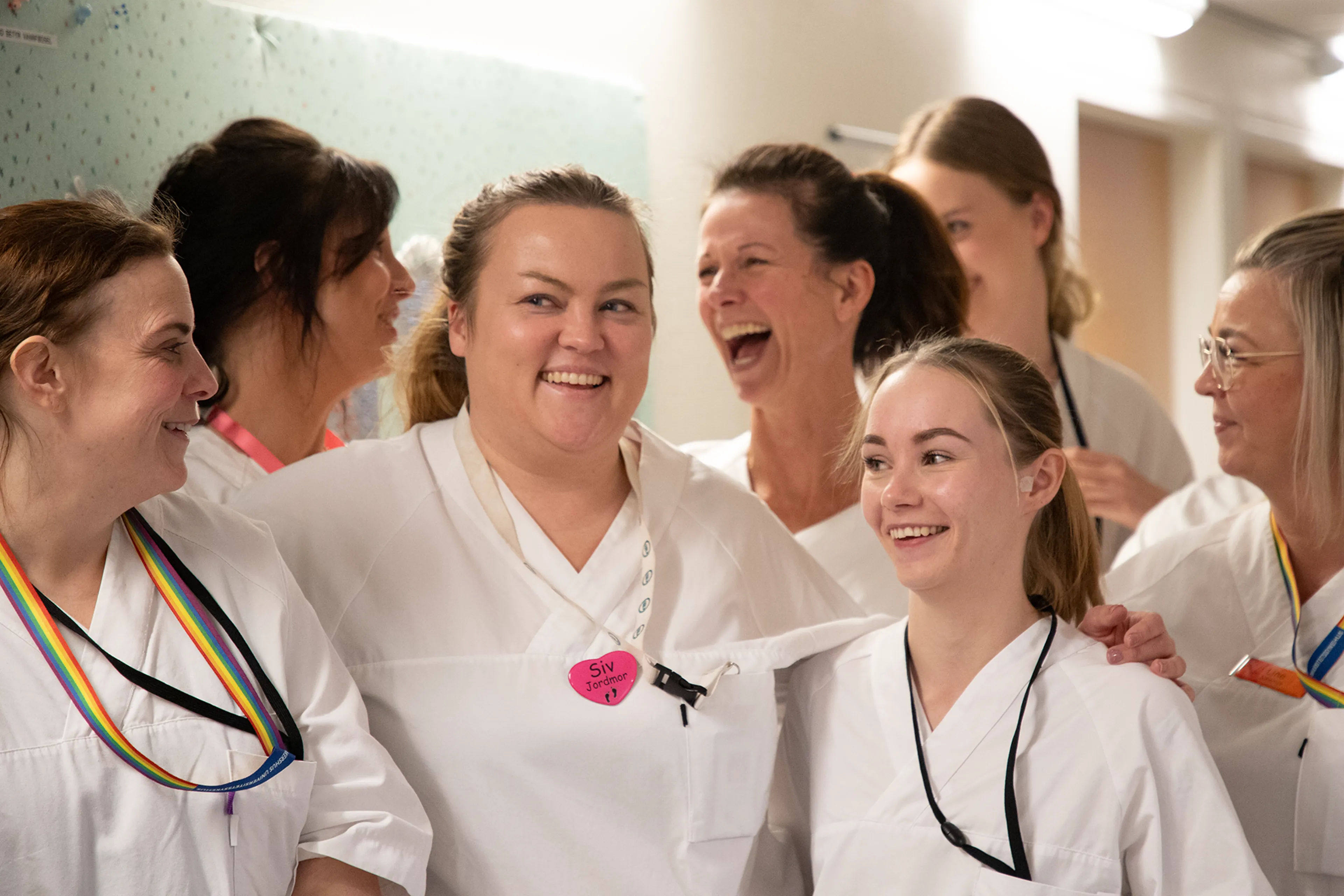 En gruppe sykepleiere