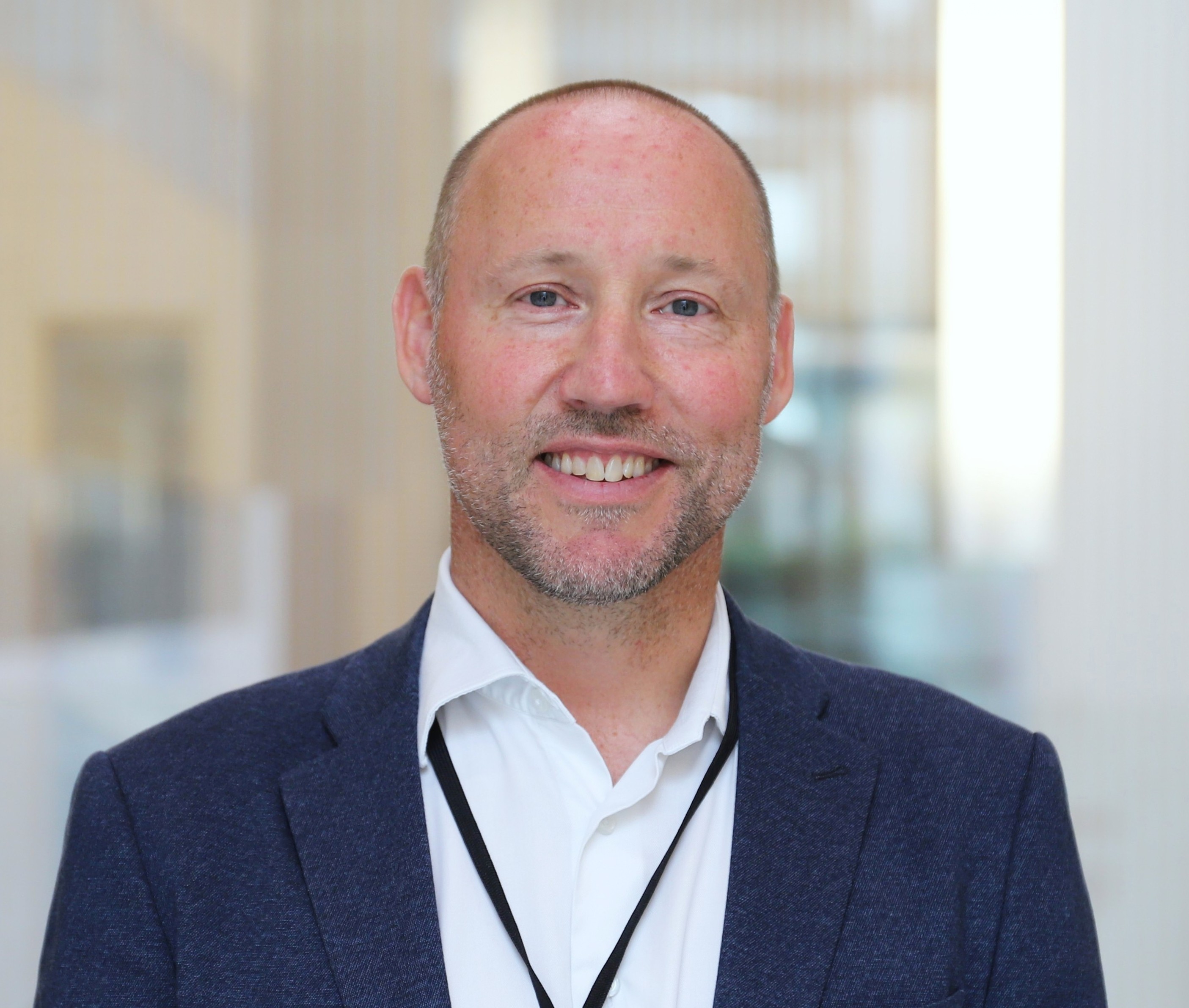 Portrettbilde av Joachim Børke Thorkildsen, direktør for medisin- og helsefagdivisjonen