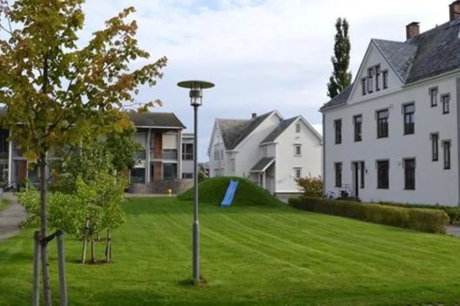 En rekke hus
