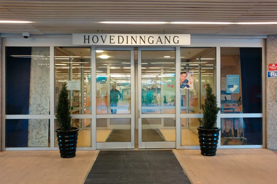 Hovedinngang Kongsvinger sykehus