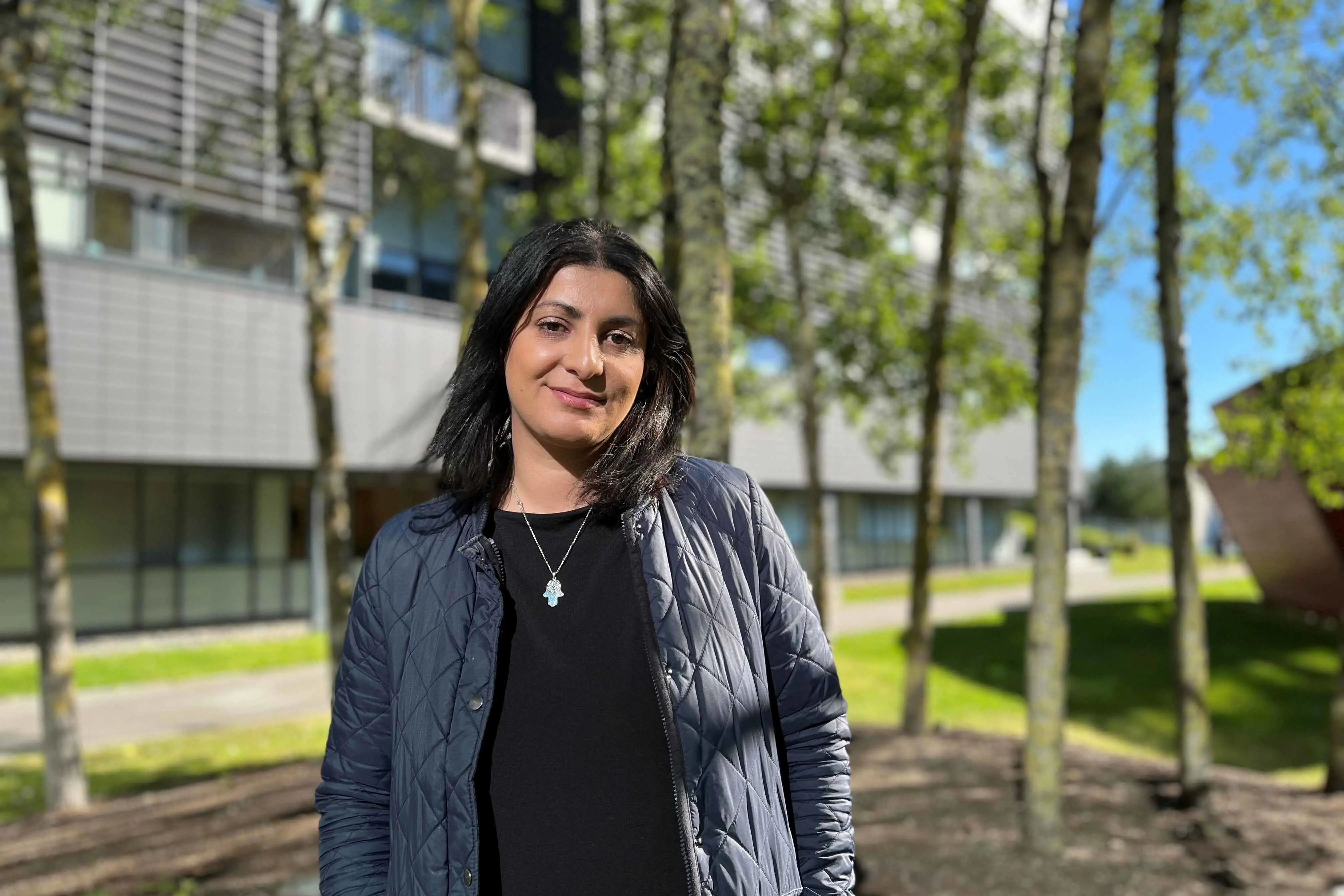 Rania Al-Nahi, samtalepartner på Akershus universitetssykehus