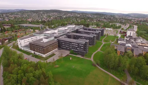 Oversiktsbildet Sykehuset på Nordbyhagen